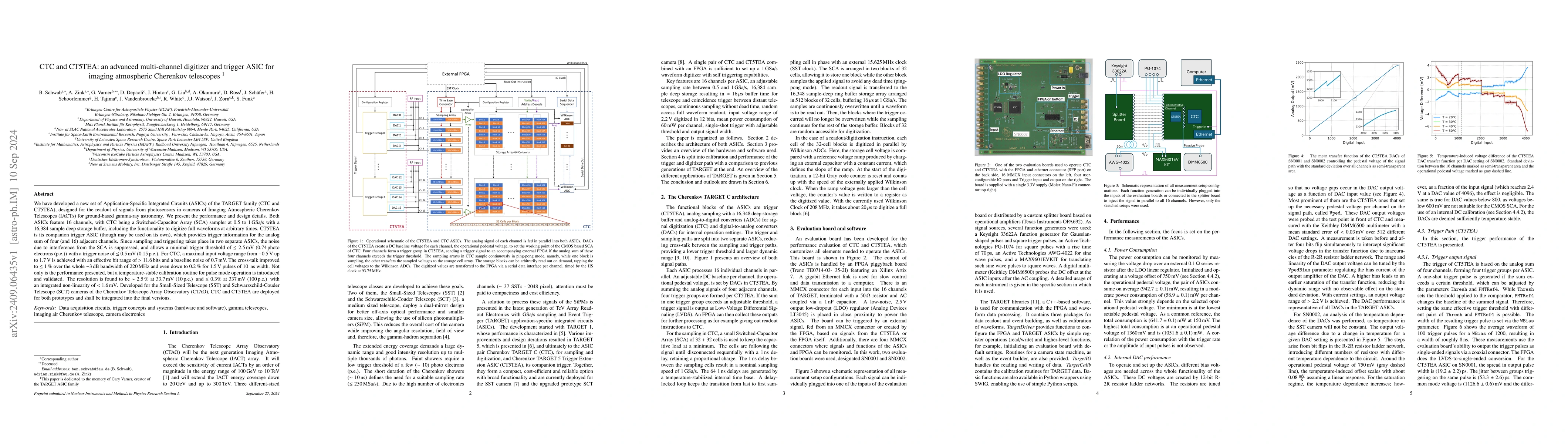 Thumbnail for CTC and CT5TEA: an advanced multi-channel digitizer and trigger ASIC for
  imaging atmospheric Cherenkov telescopes