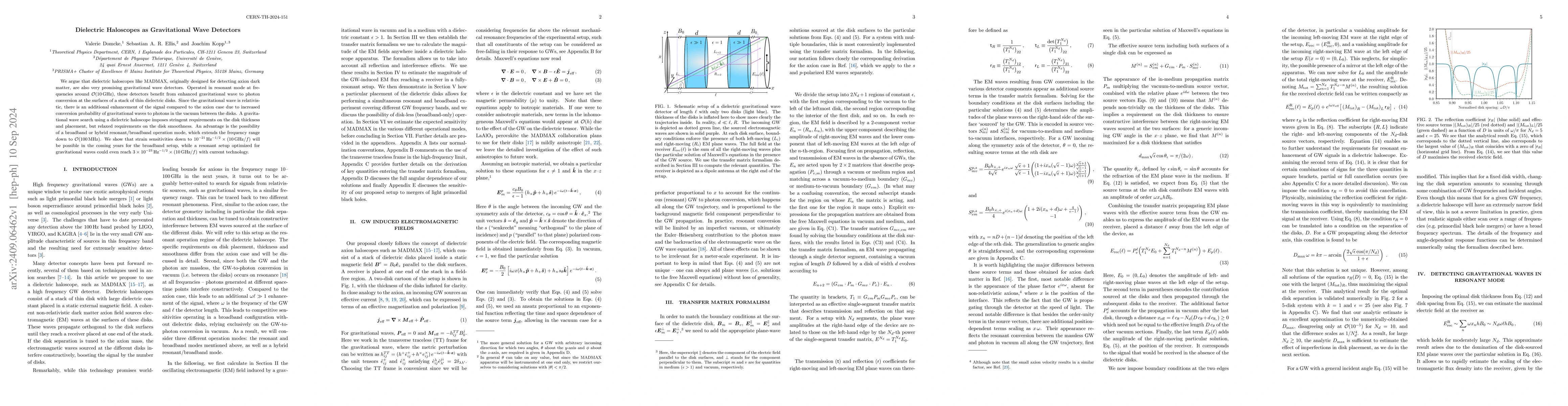 Thumbnail for Dielectric Haloscopes as Gravitational Wave Detectors