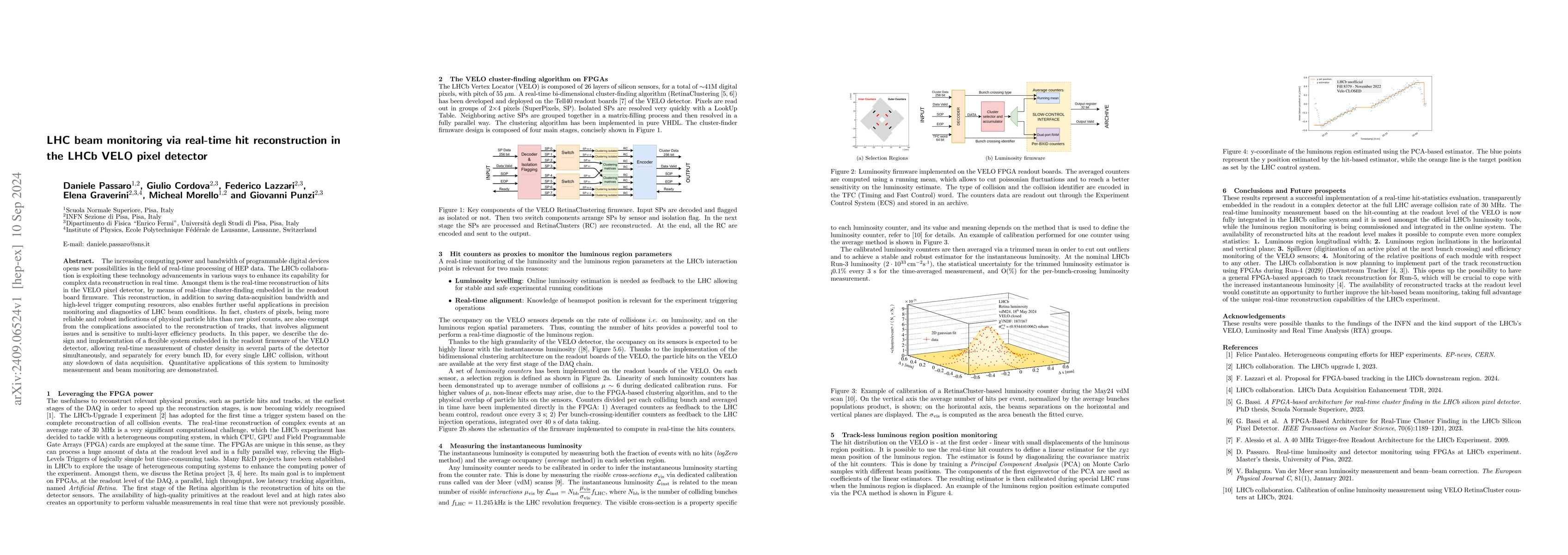 Thumbnail for LHC beam monitoring via real-time hit reconstruction in the LHCb VELO
  pixel detector