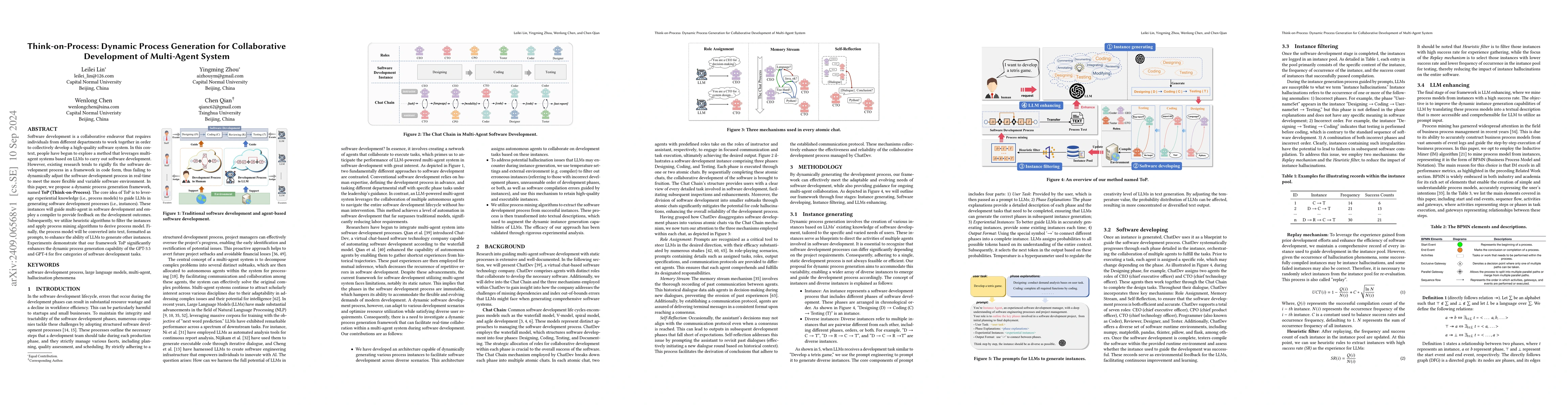 Thumbnail for Think-on-Process: Dynamic Process Generation for Collaborative
  Development of Multi-Agent System