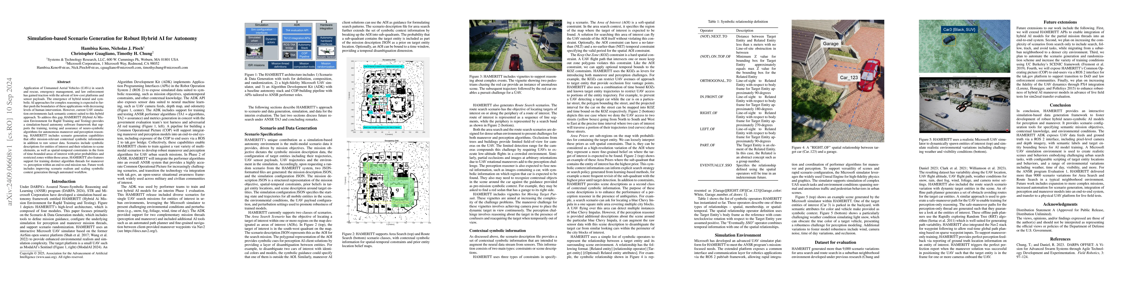 Thumbnail for Simulation-based Scenario Generation for Robust Hybrid AI for Autonomy