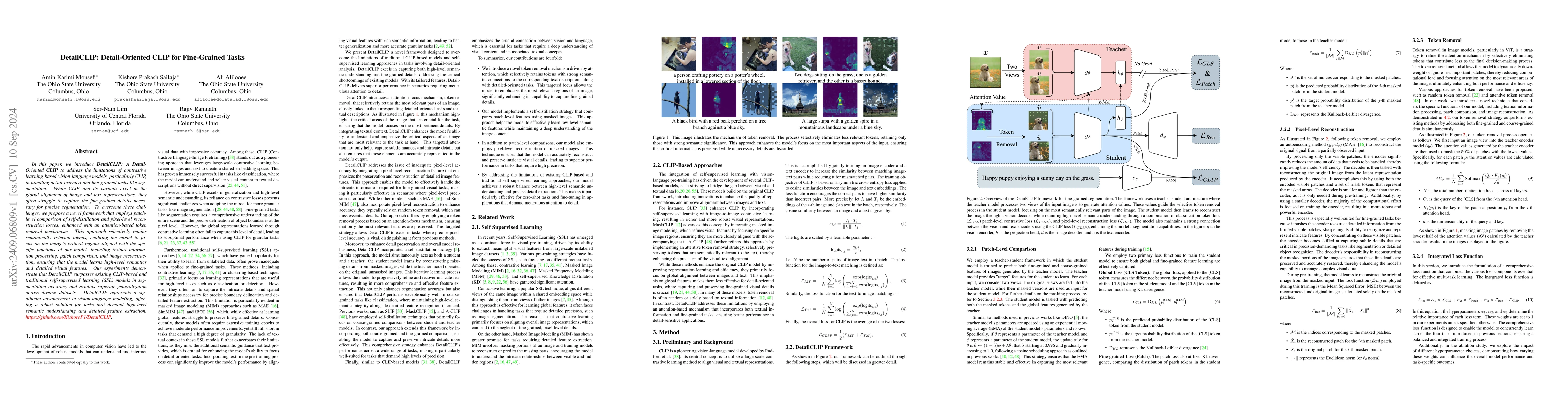 Thumbnail for DetailCLIP: Detail-Oriented CLIP for Fine-Grained Tasks