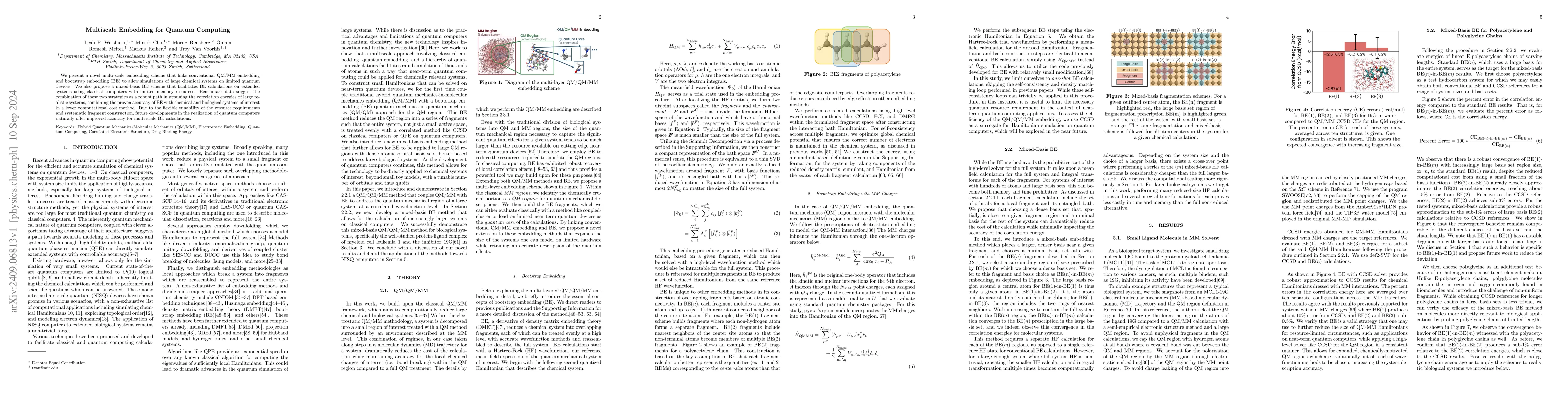 Thumbnail for Multiscale Embedding for Quantum Computing