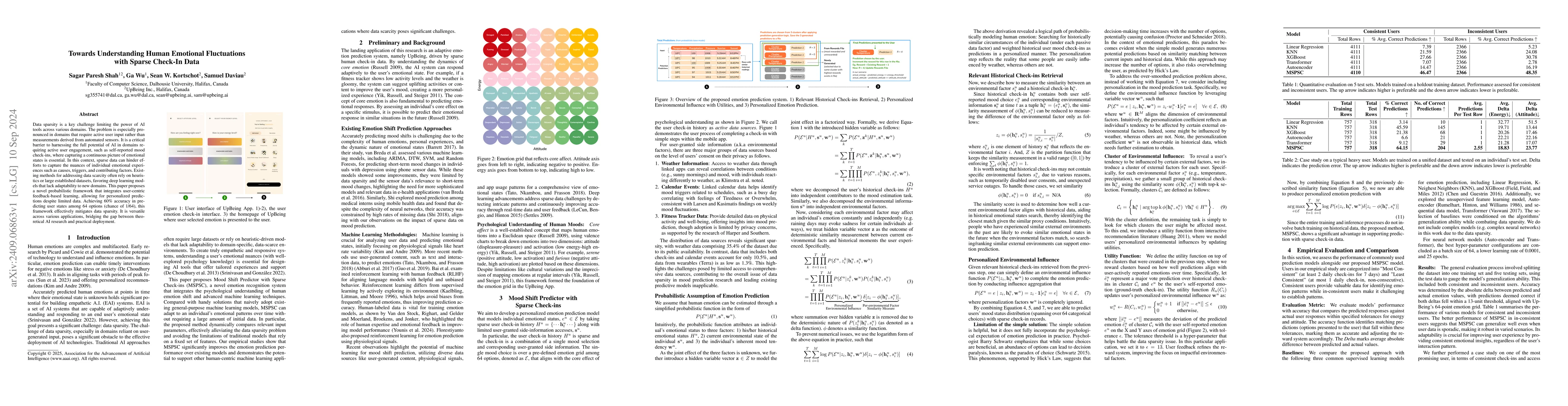 Thumbnail for Towards Understanding Human Emotional Fluctuations with Sparse Check-In
  Data