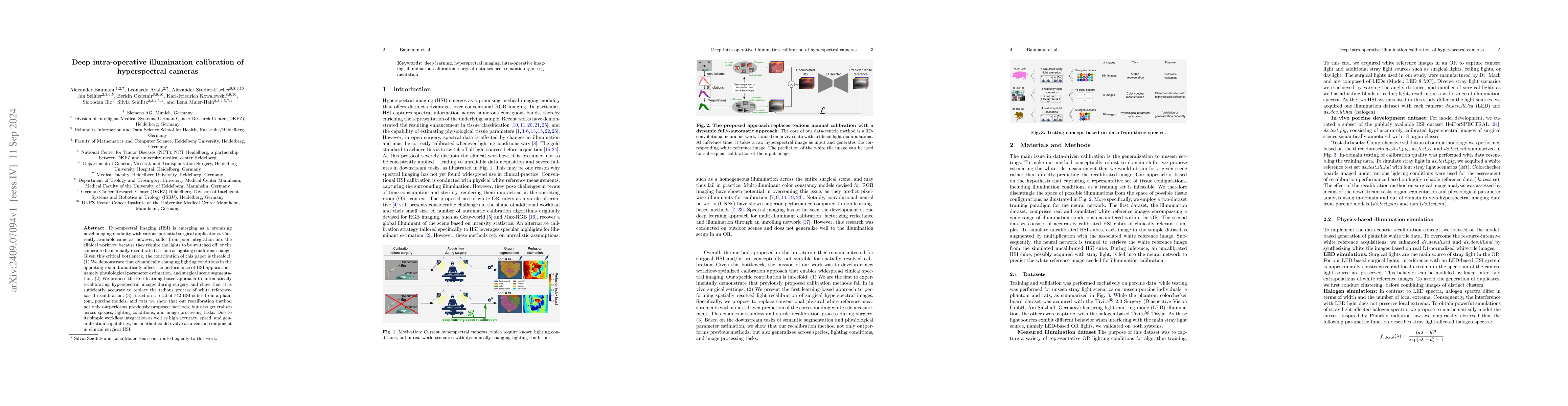 Thumbnail for Deep intra-operative illumination calibration of hyperspectral cameras