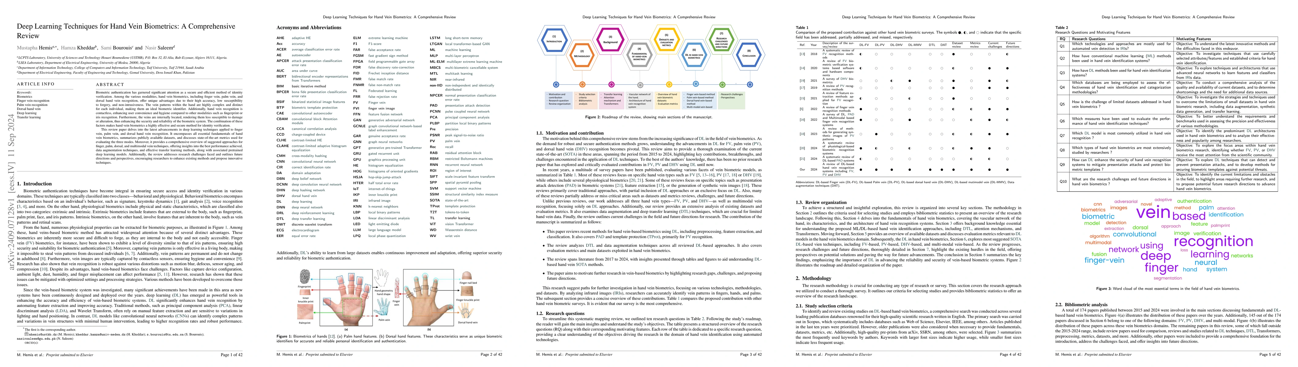 Thumbnail for Deep Learning Techniques for Hand Vein Biometrics: A Comprehensive
  Review