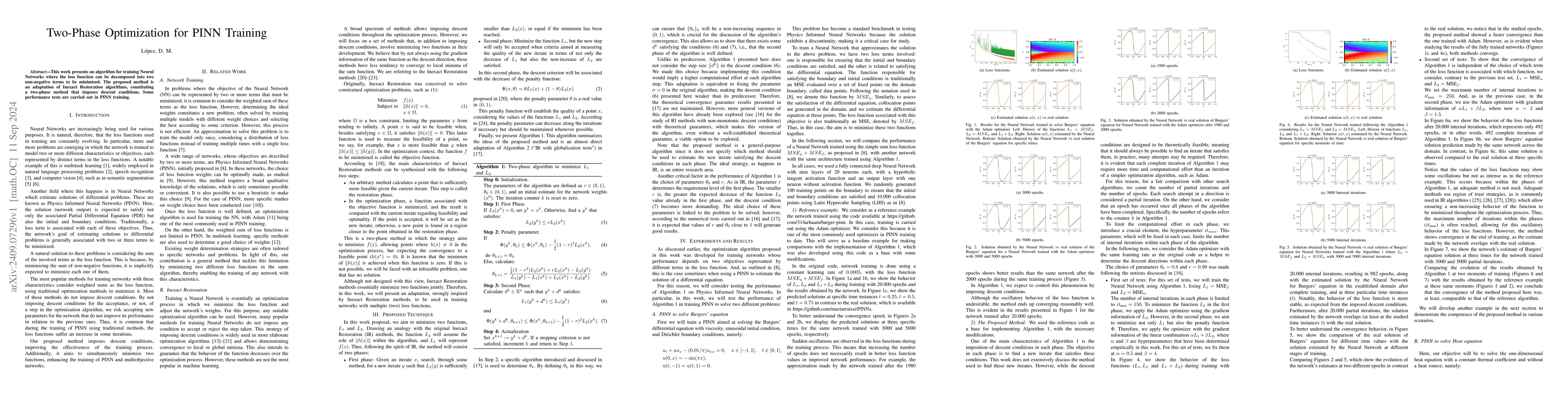 Thumbnail for Two-Phase Optimization for PINN Training