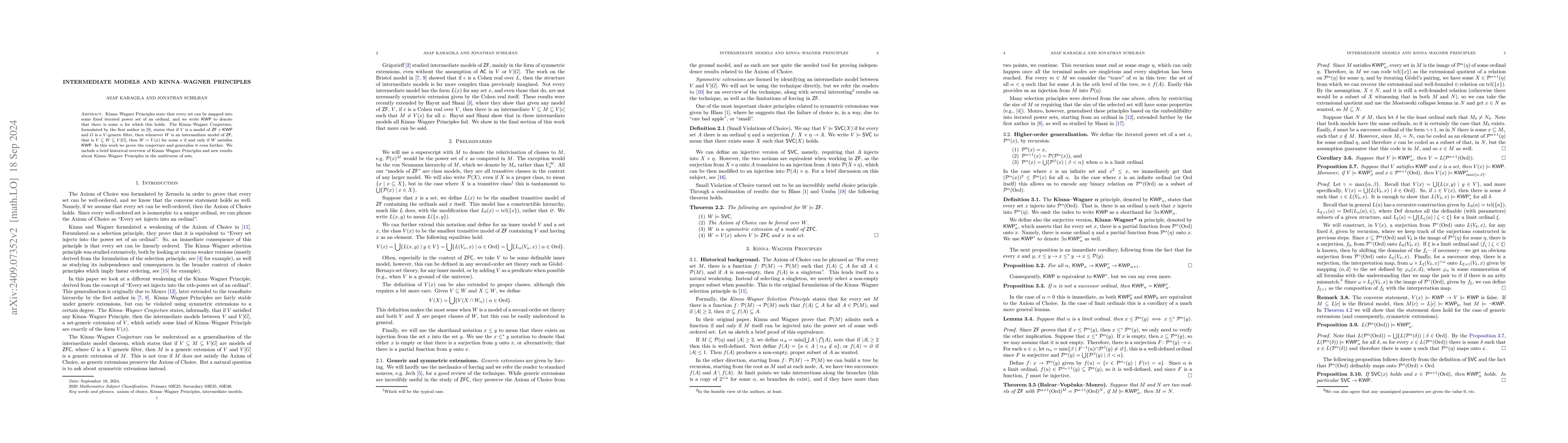 Thumbnail for Intermediate models and Kinna--Wagner Principles