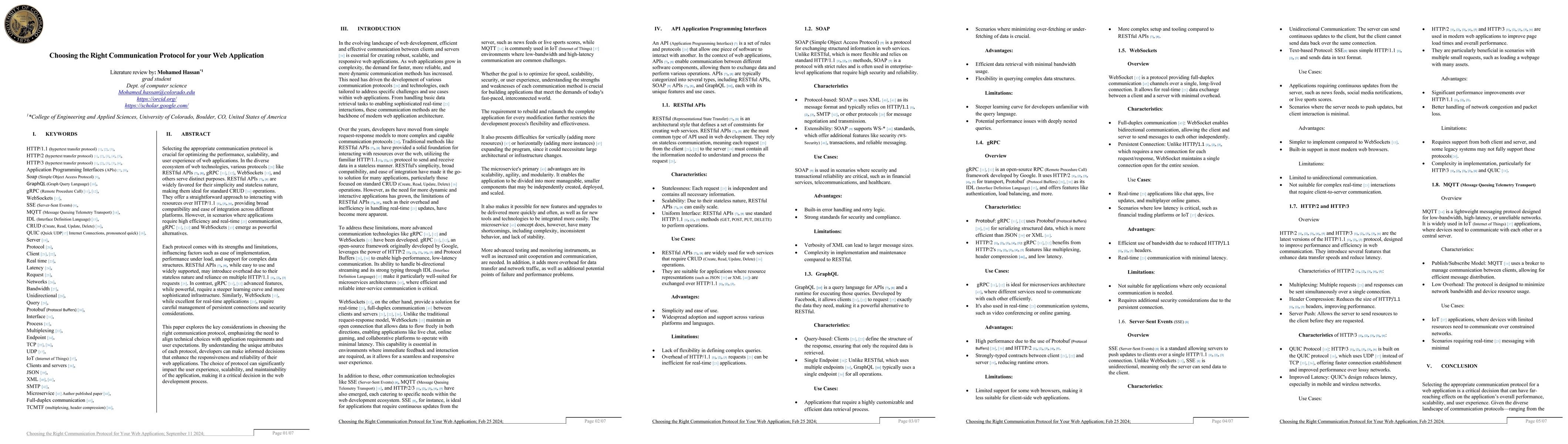 Thumbnail for Choosing the Right Communication Protocol for your Web Application