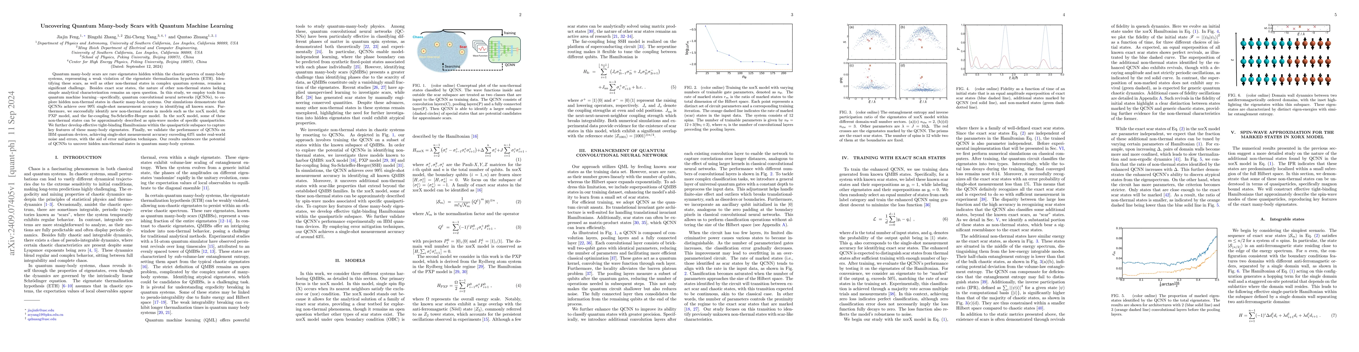 Thumbnail for Uncovering Quantum Many-body Scars with Quantum Machine Learning