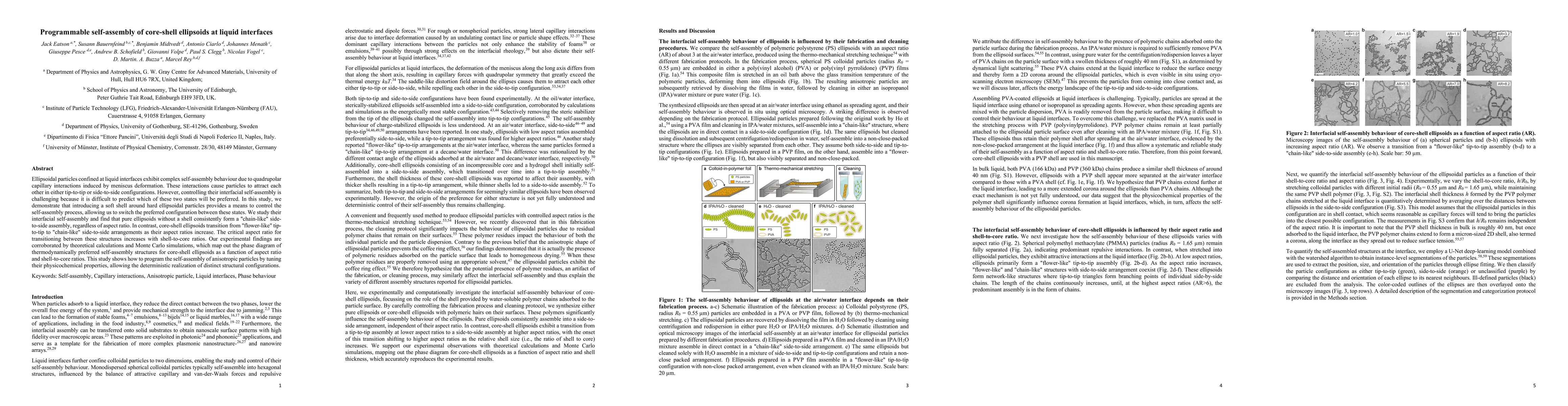 Thumbnail for Programmable self-assembly of core-shell ellipsoids at liquid interfaces