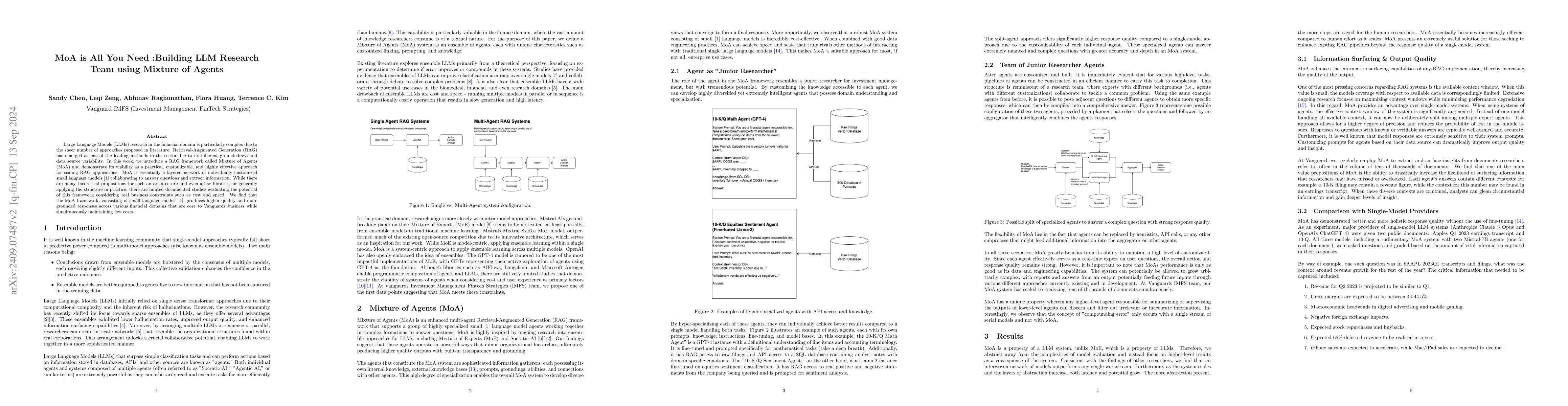 Thumbnail for MoA is All You Need: Building LLM Research Team using Mixture of Agents