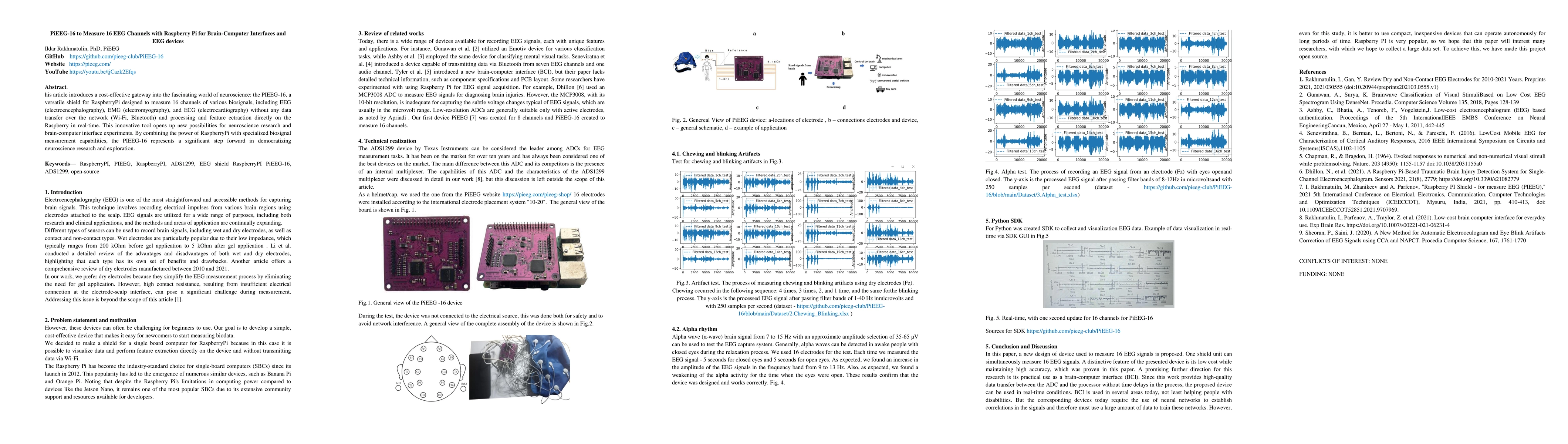 Thumbnail for PiEEG-16 to Measure 16 EEG Channels with Raspberry Pi for Brain-Computer
  Interfaces and EEG devices