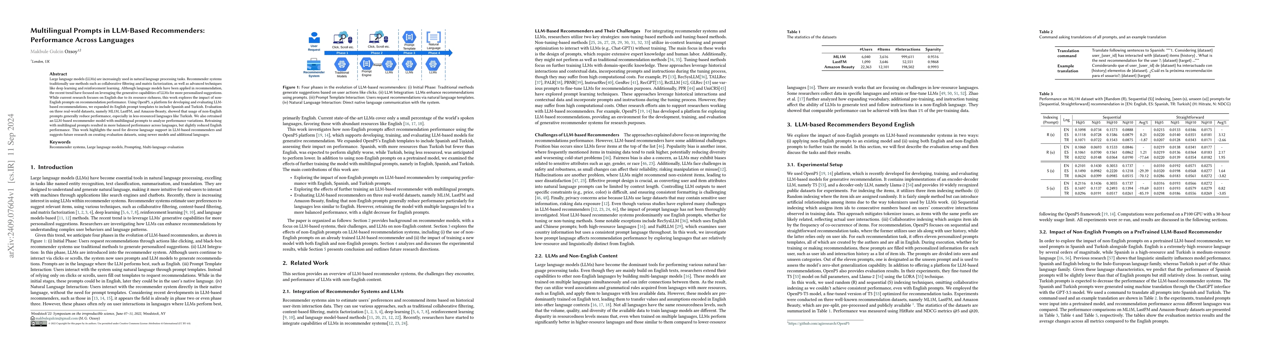 Thumbnail for Multilingual Prompts in LLM-Based Recommenders: Performance Across
  Languages