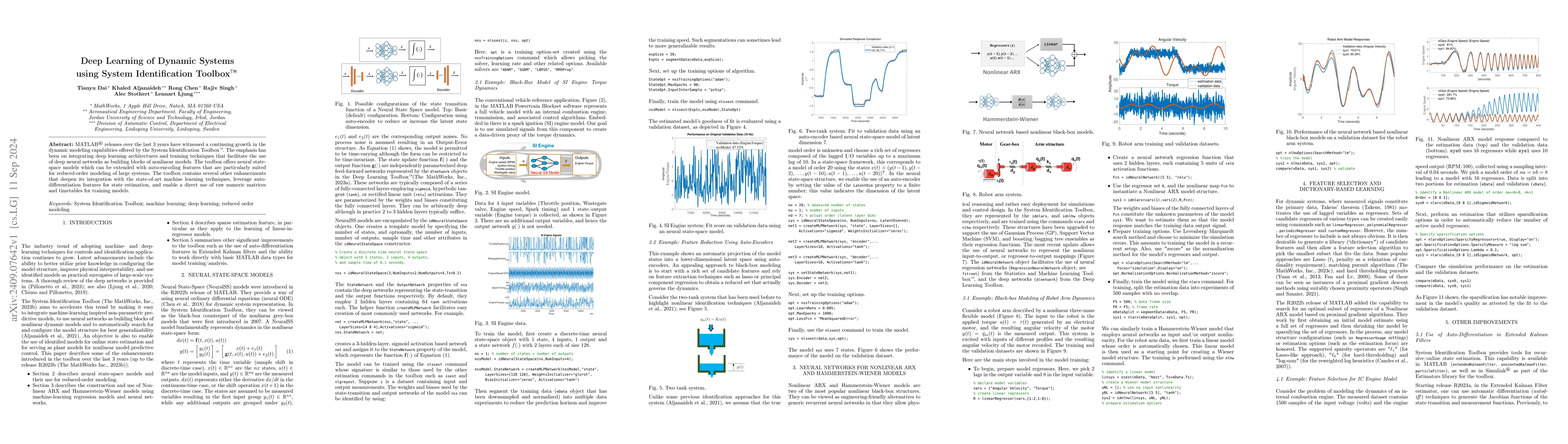 Thumbnail for Deep Learning of Dynamic Systems using System Identification Toolbox(TM)
