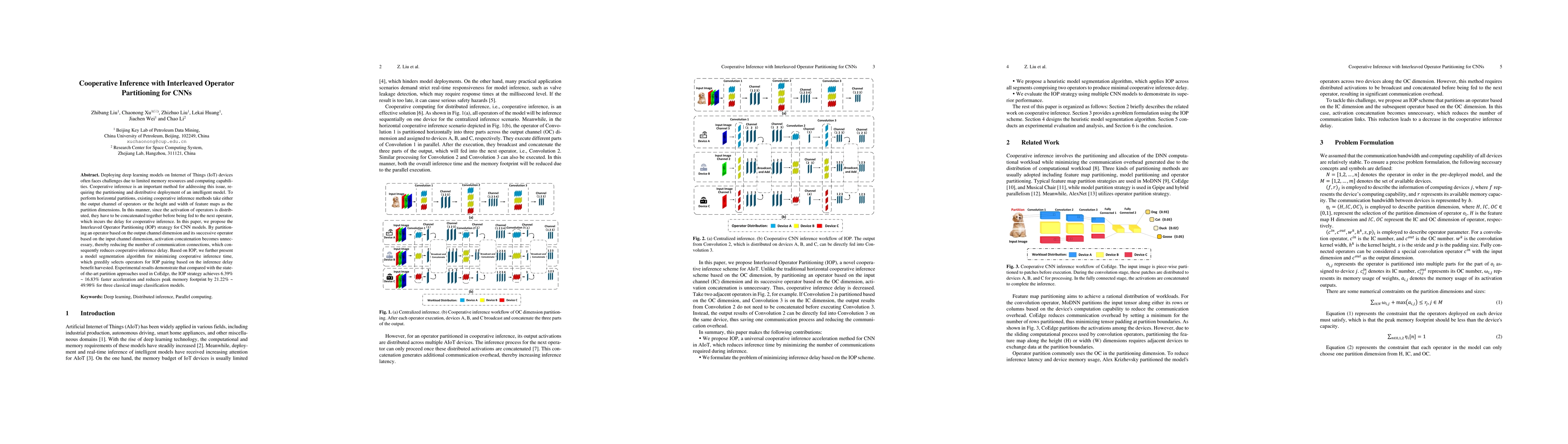 Thumbnail for Cooperative Inference with Interleaved Operator Partitioning for CNNs