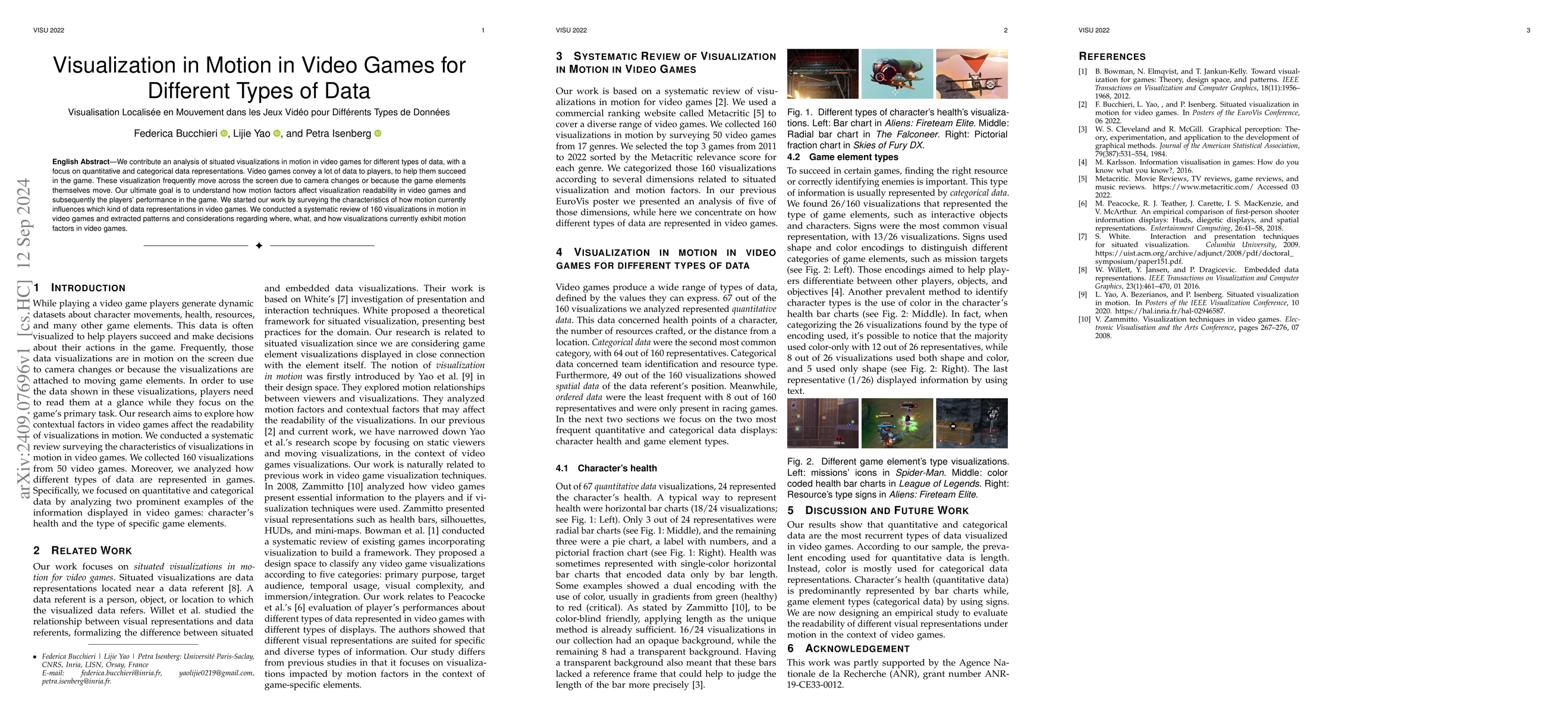 Thumbnail for Visualization in Motion in Video Games for Different Types of Data