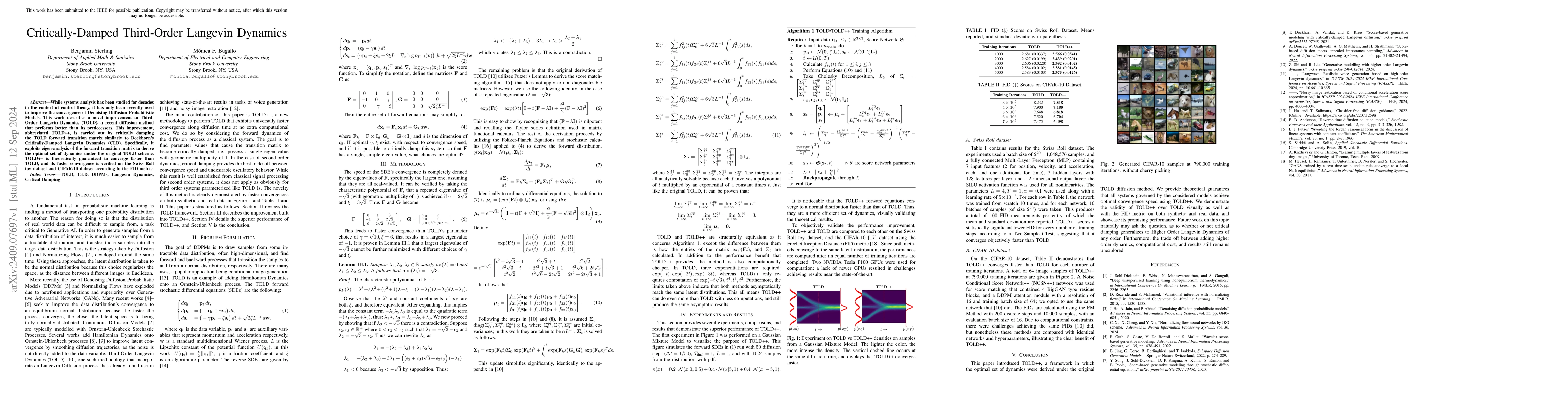 Thumbnail for Critically Damped Third-Order Langevin Dynamics