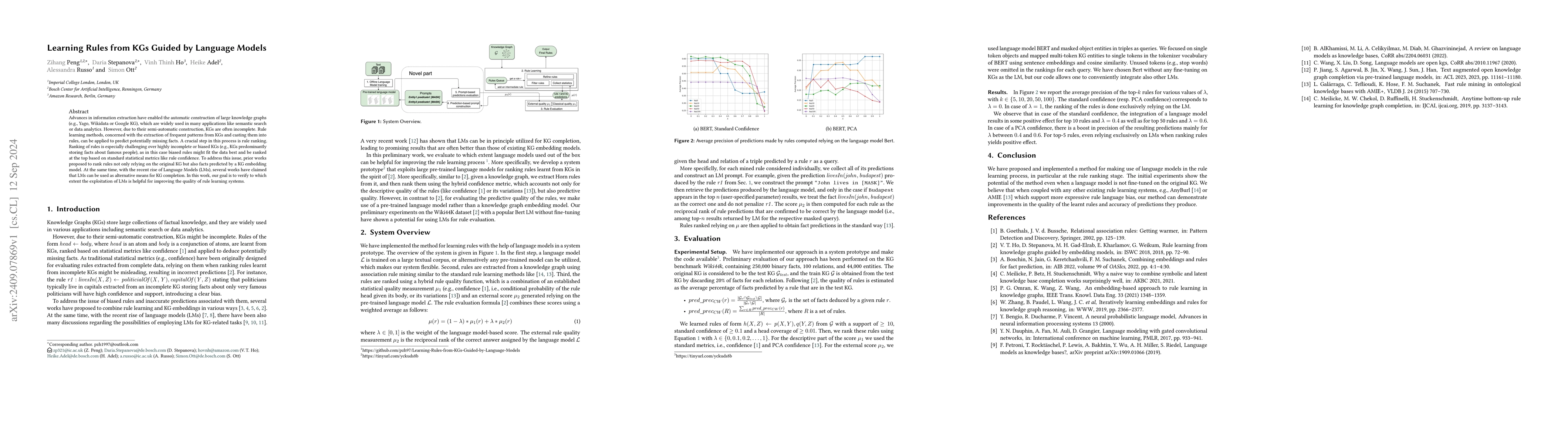 Thumbnail for Learning Rules from KGs Guided by Language Models