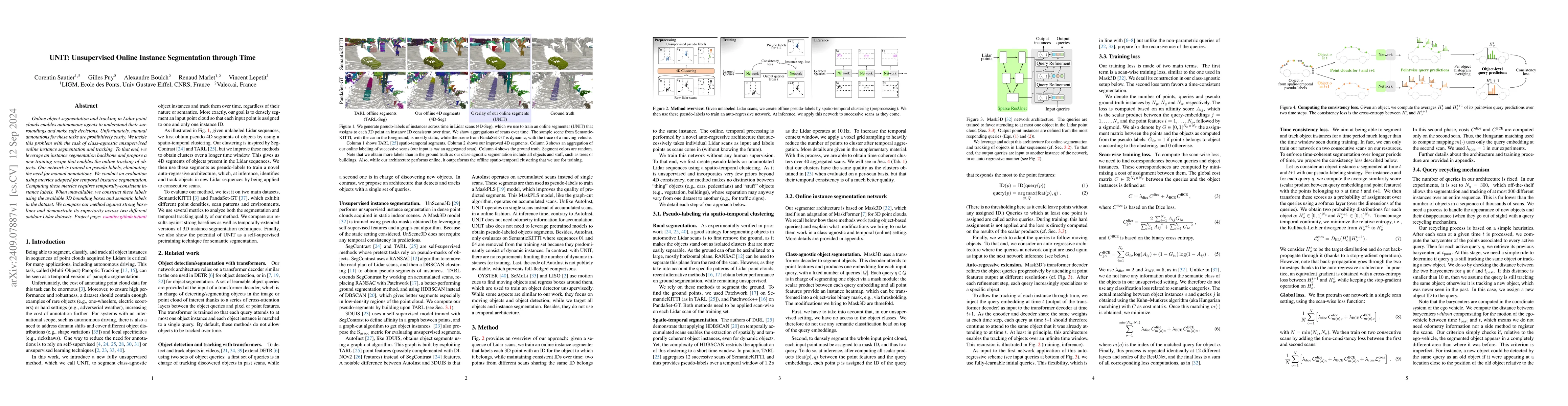 Thumbnail for UNIT: Unsupervised Online Instance Segmentation through Time