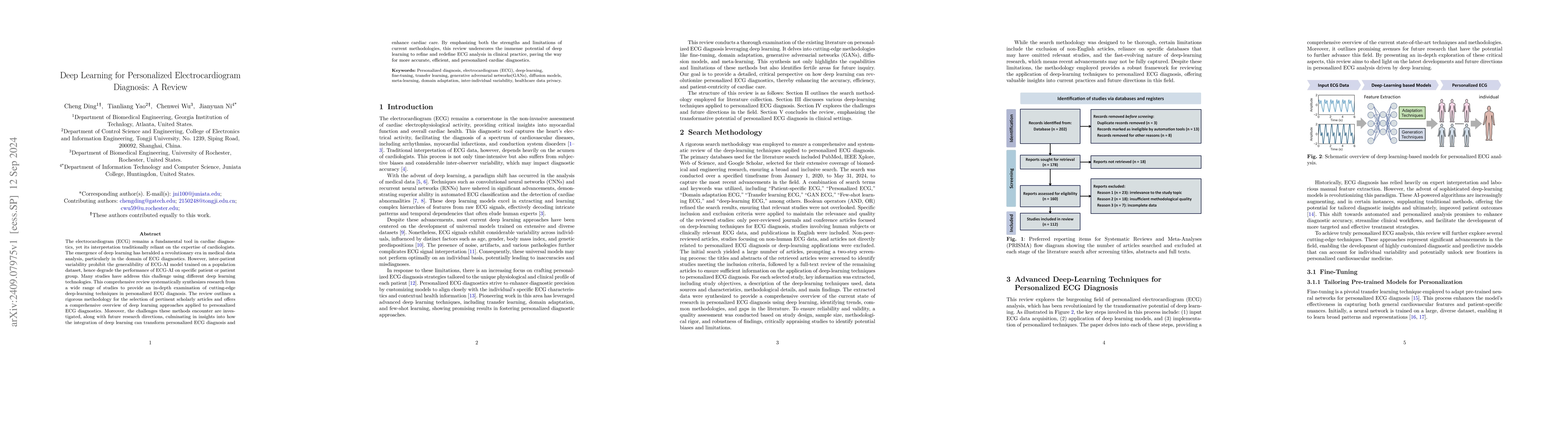 Thumbnail for Deep Learning for Personalized Electrocardiogram Diagnosis: A Review