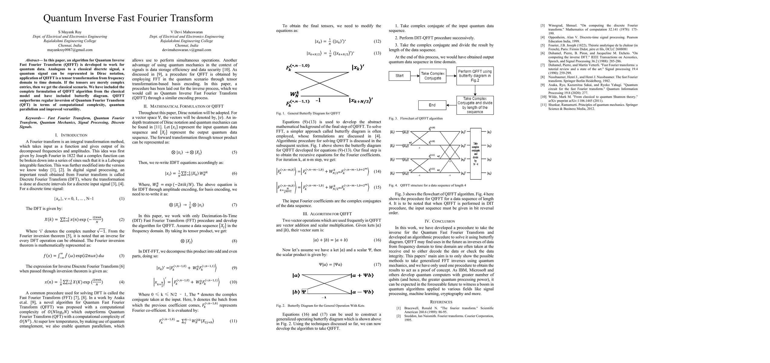 Thumbnail for Quantum Inverse Fast Fourier Transform