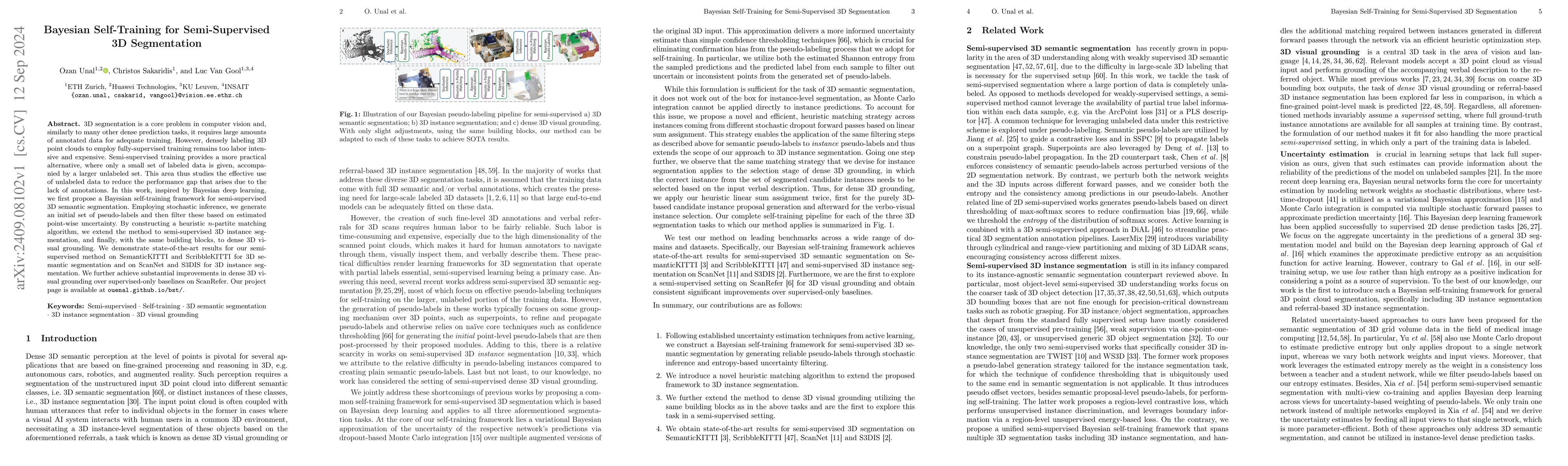 Thumbnail for Bayesian Self-Training for Semi-Supervised 3D Segmentation