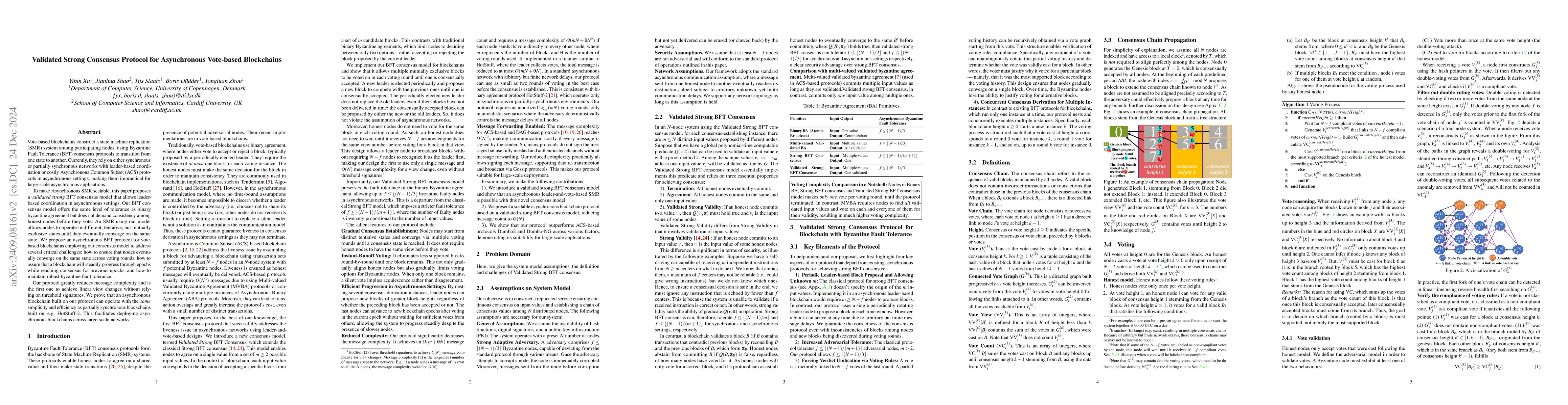 Thumbnail for A Study on Asynchronous Vote-based Blockchains