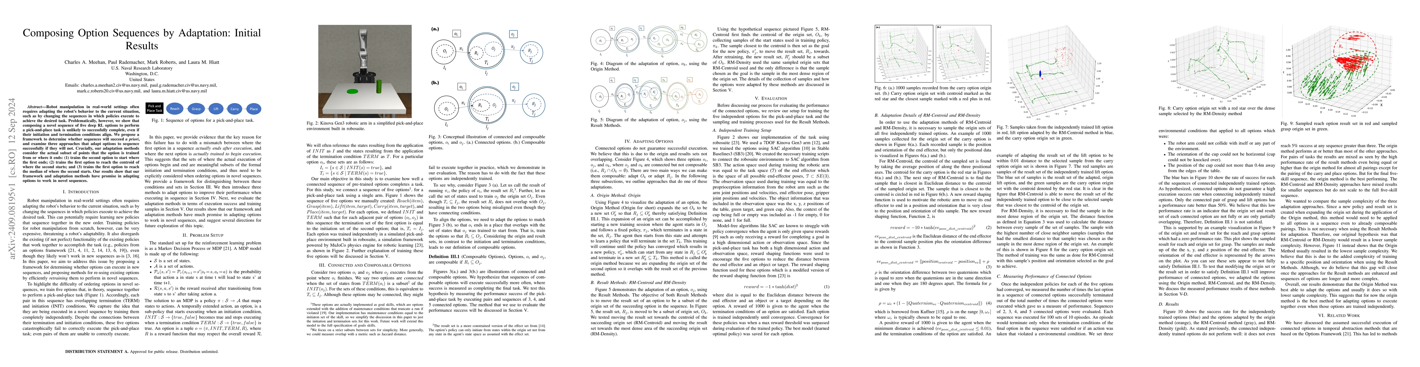 Thumbnail for Composing Option Sequences by Adaptation: Initial Results