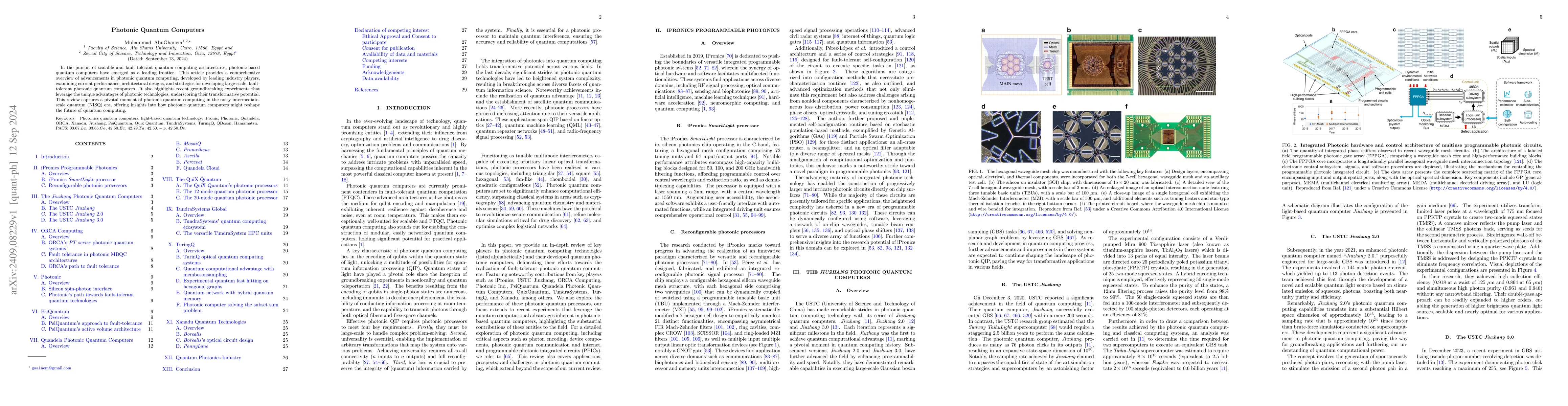 Thumbnail for Photonic Quantum Computers