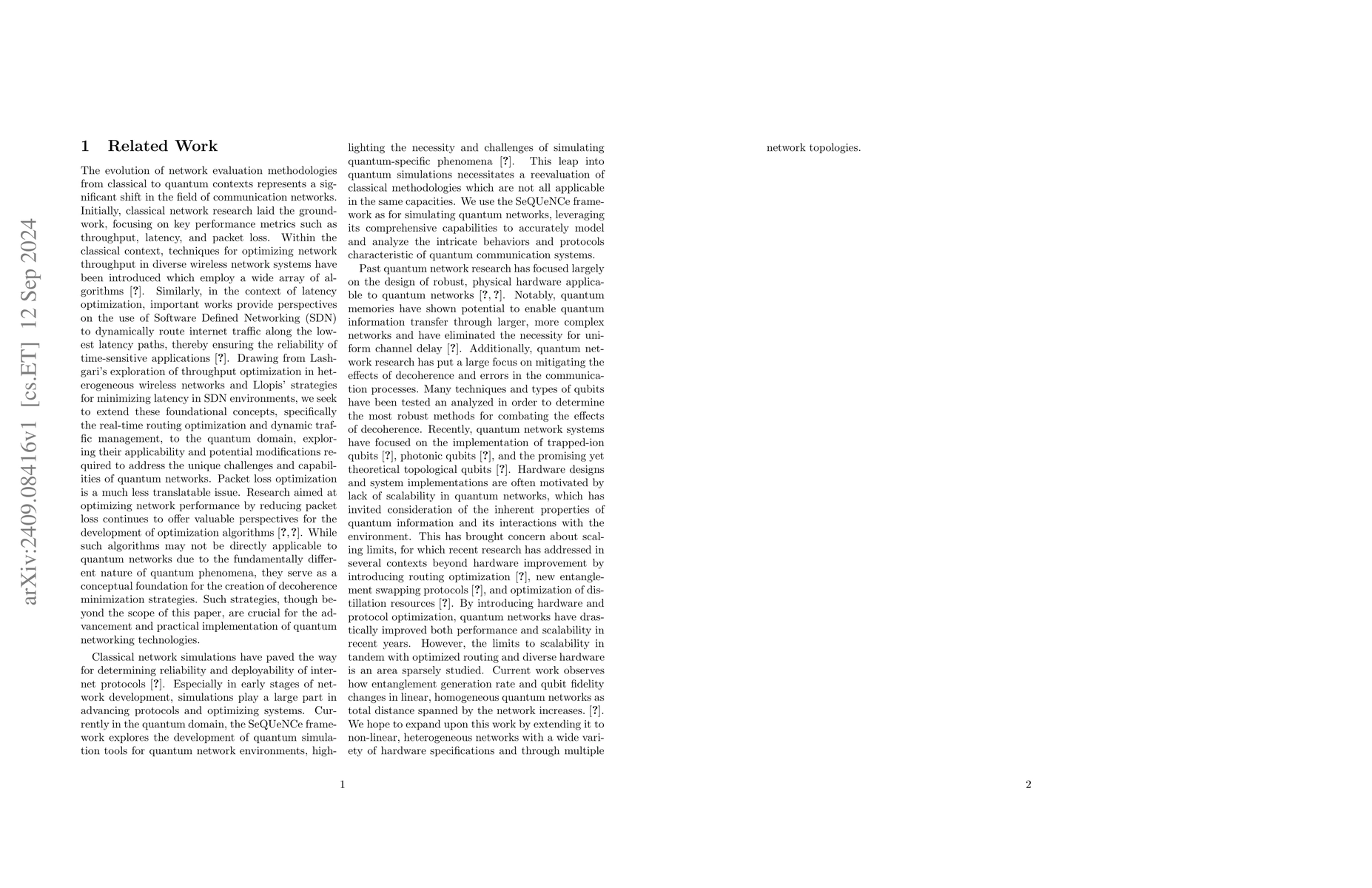 Thumbnail for Towards Scalable Quantum Networks