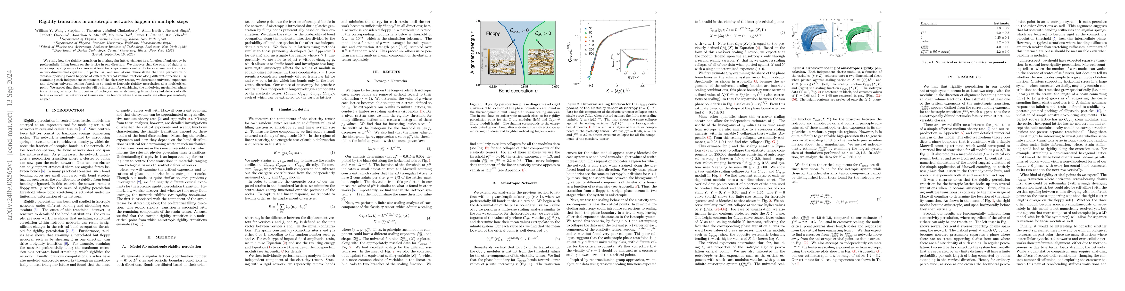 Thumbnail for Rigidity transitions in anisotropic networks happen in multiple steps