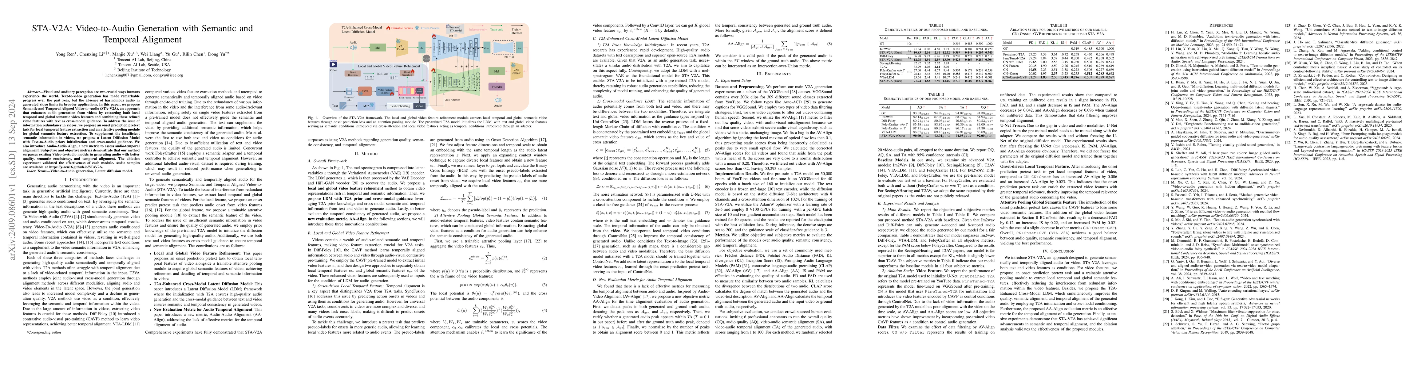 Thumbnail for STA-V2A: Video-to-Audio Generation with Semantic and Temporal Alignment