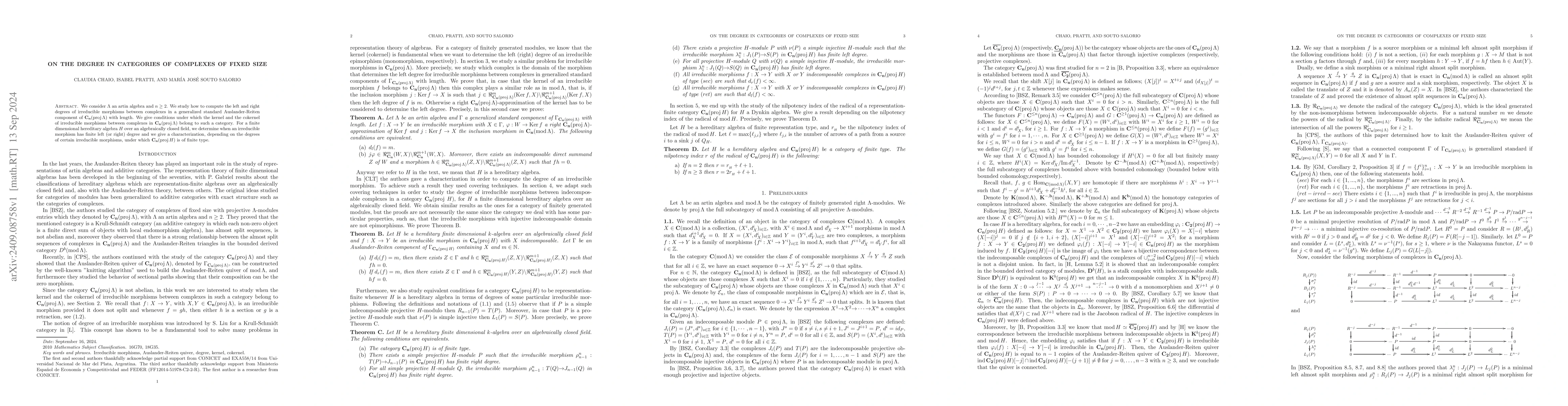 Thumbnail for On the degree in categories of complexes of fixed size