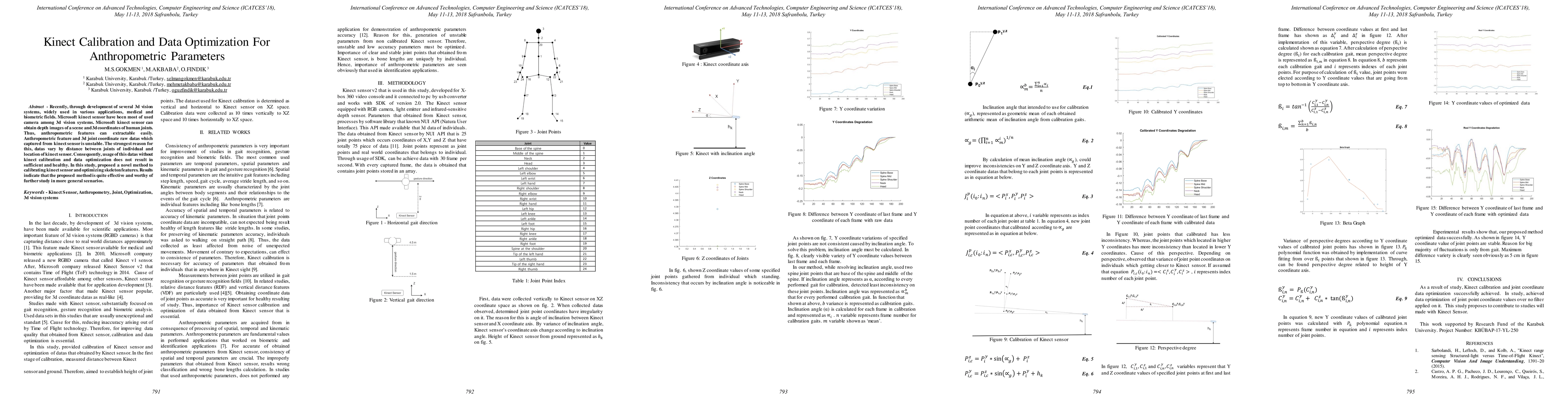 Thumbnail for Kinect Calibration and Data Optimization For Anthropometric Parameters