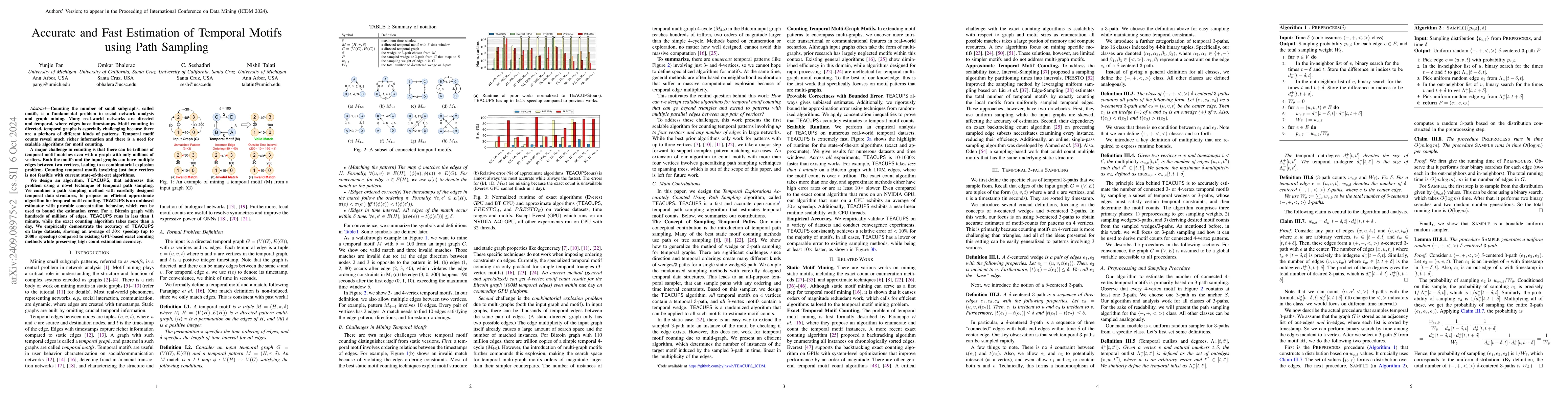 Thumbnail for Accurate and Fast Estimation of Temporal Motifs using Path Sampling