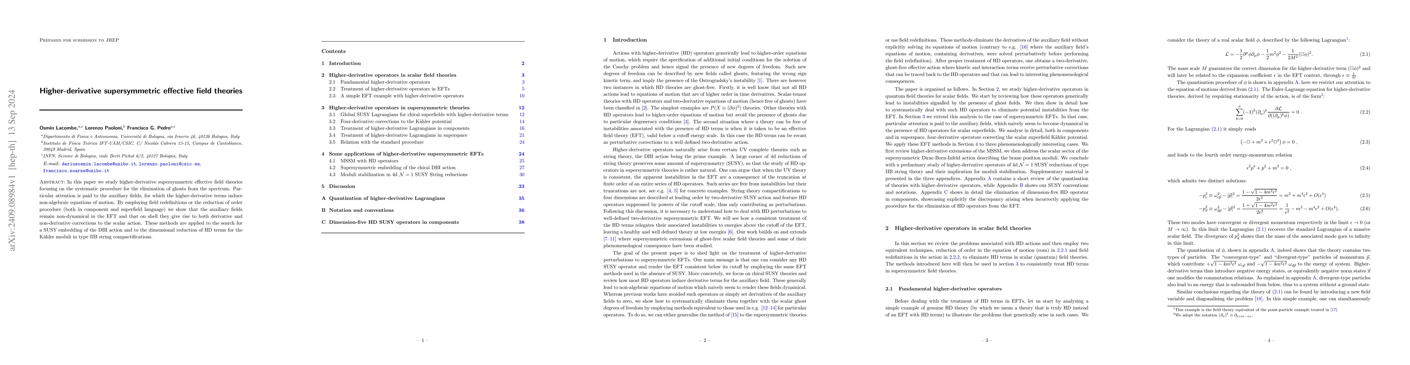 Thumbnail for Higher-derivative supersymmetric effective field theories