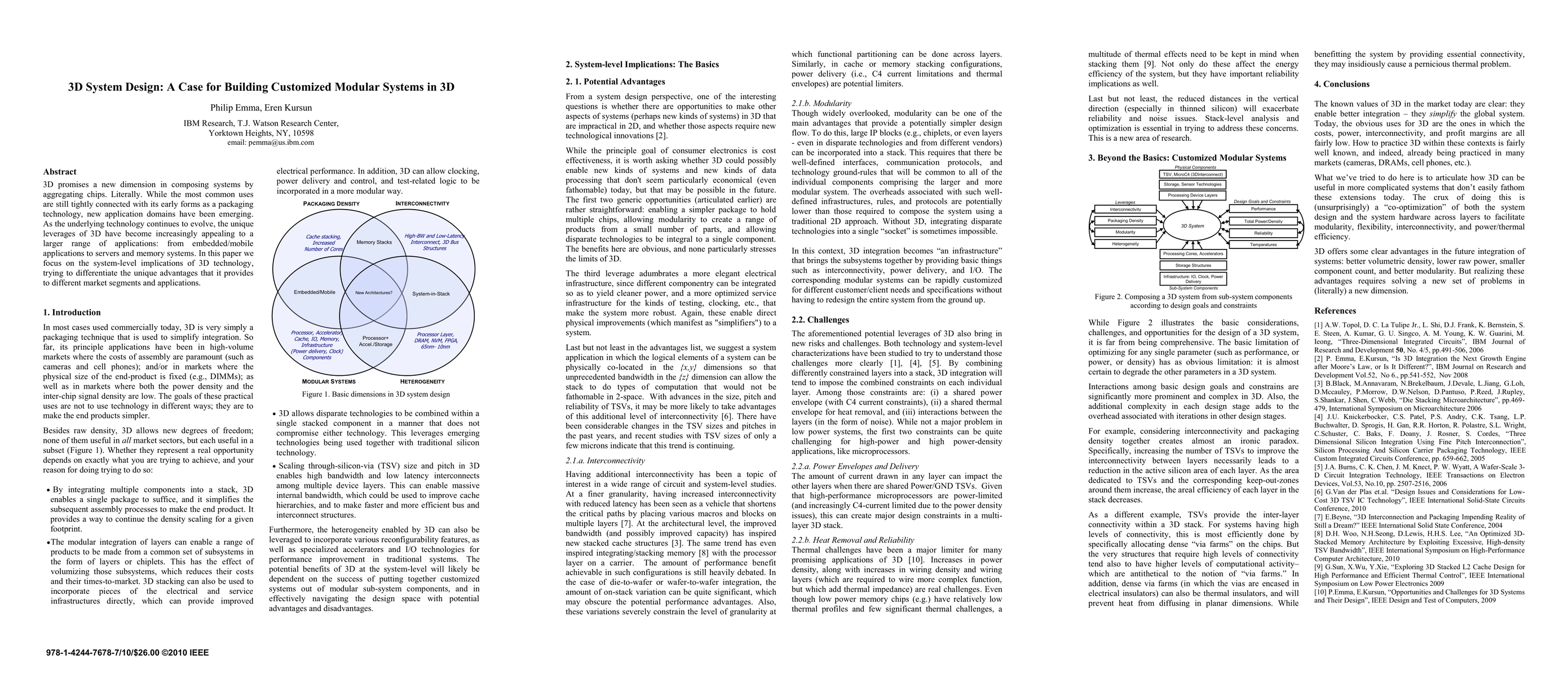 Thumbnail for 3D System Design: A Case for Building Customized Modular Systems in 3D