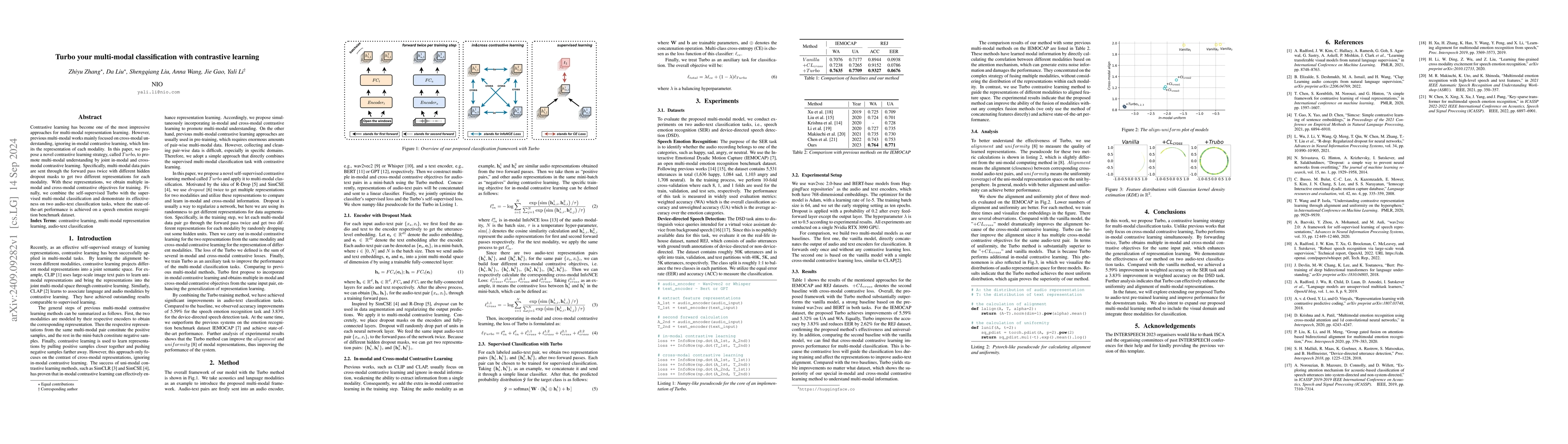 Thumbnail for Turbo your multi-modal classification with contrastive learning