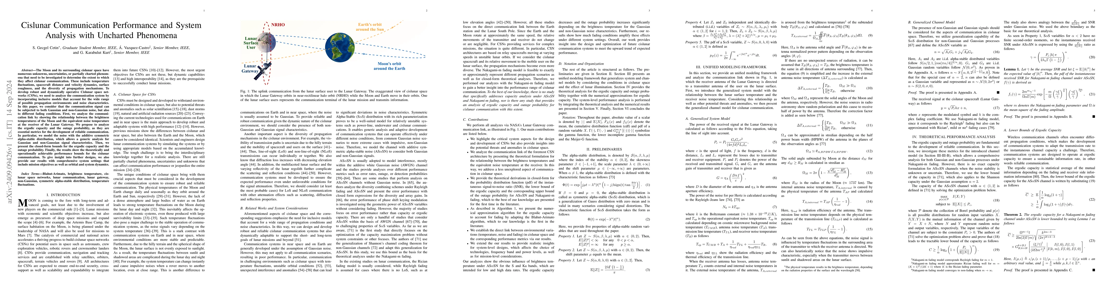 Thumbnail for Cislunar Communication Performance and System Analysis with Uncharted
  Phenomena