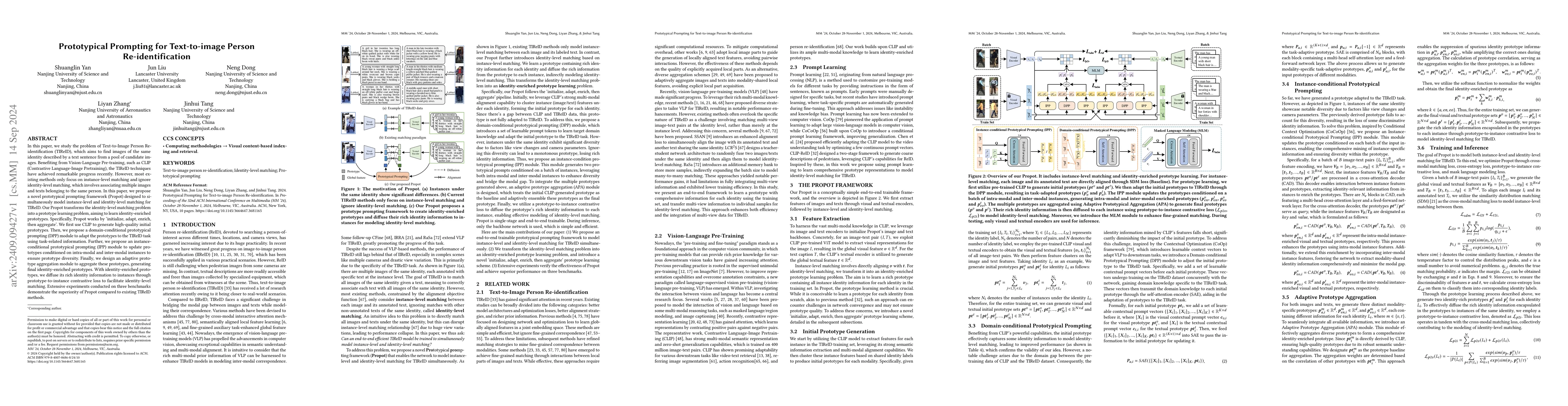 Thumbnail for Prototypical Prompting for Text-to-image Person Re-identification