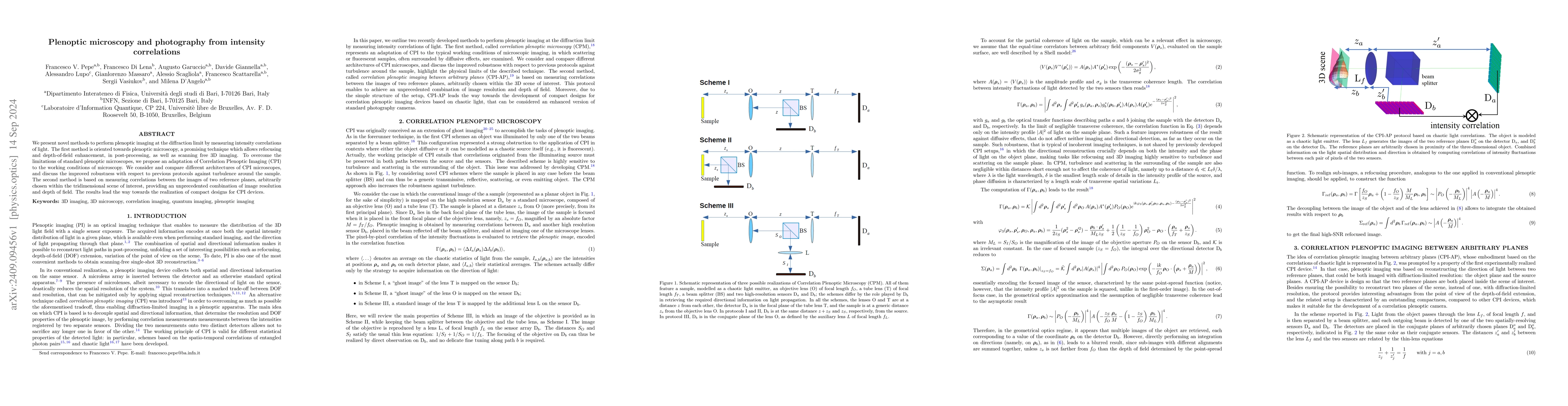 Thumbnail for Plenoptic microscopy and photography from intensity correlations