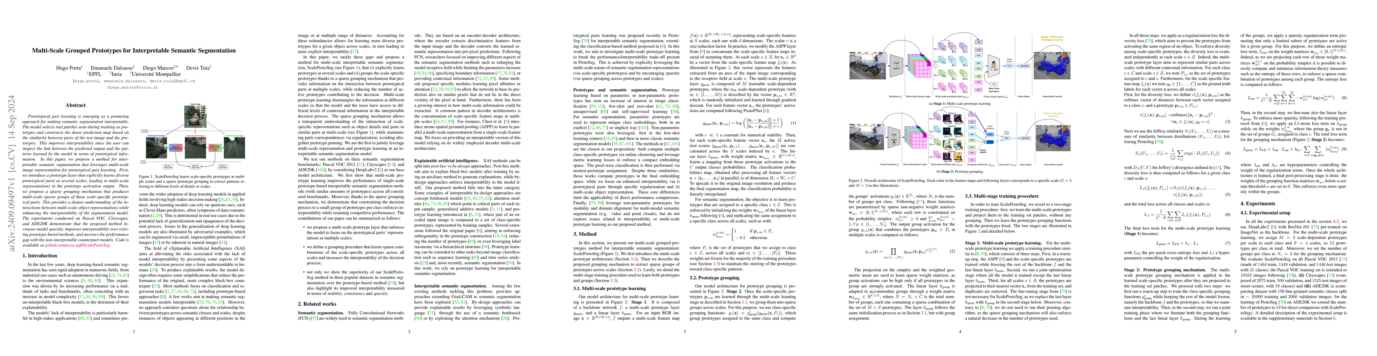Thumbnail for Multi-Scale Grouped Prototypes for Interpretable Semantic Segmentation