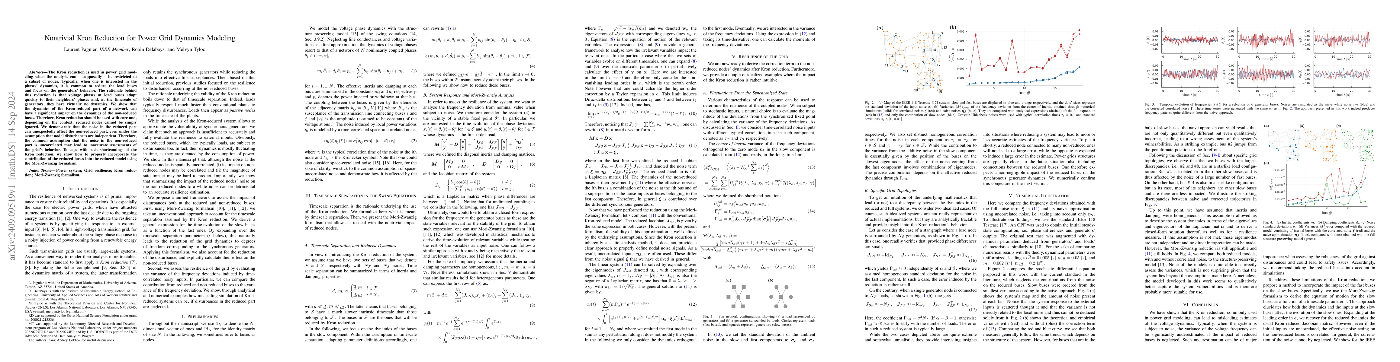 Thumbnail for Nontrivial Kron Reduction for Power Grid Dynamics Modeling