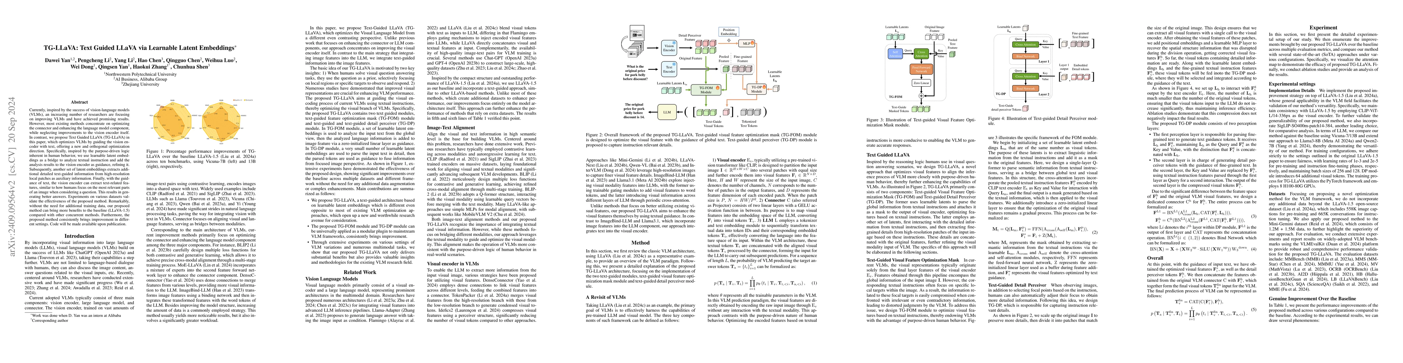 Thumbnail for TG-LLaVA: Text Guided LLaVA via Learnable Latent Embeddings