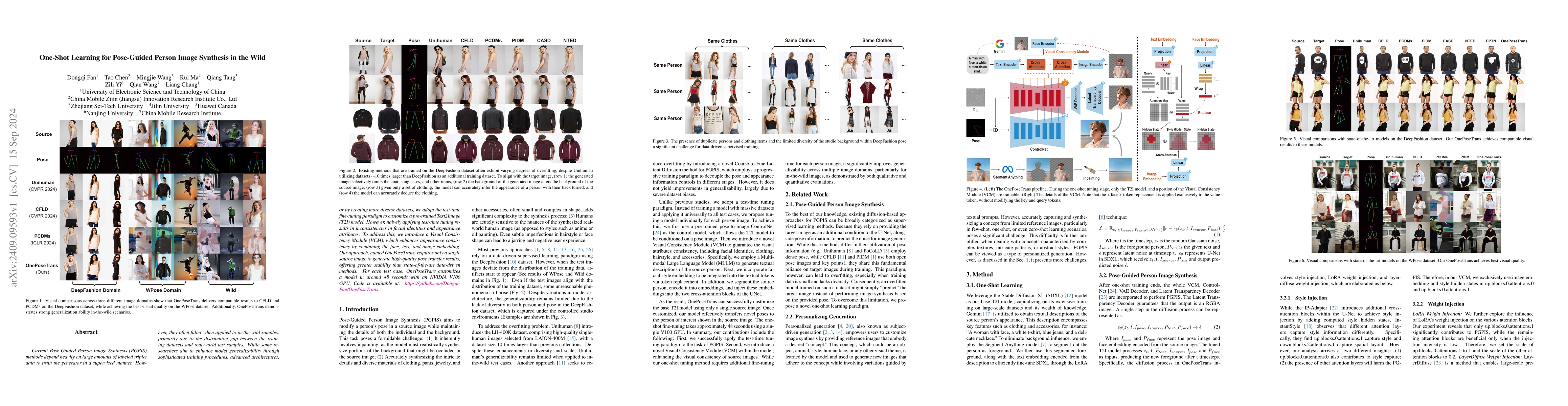 Thumbnail for One-Shot Learning for Pose-Guided Person Image Synthesis in the Wild