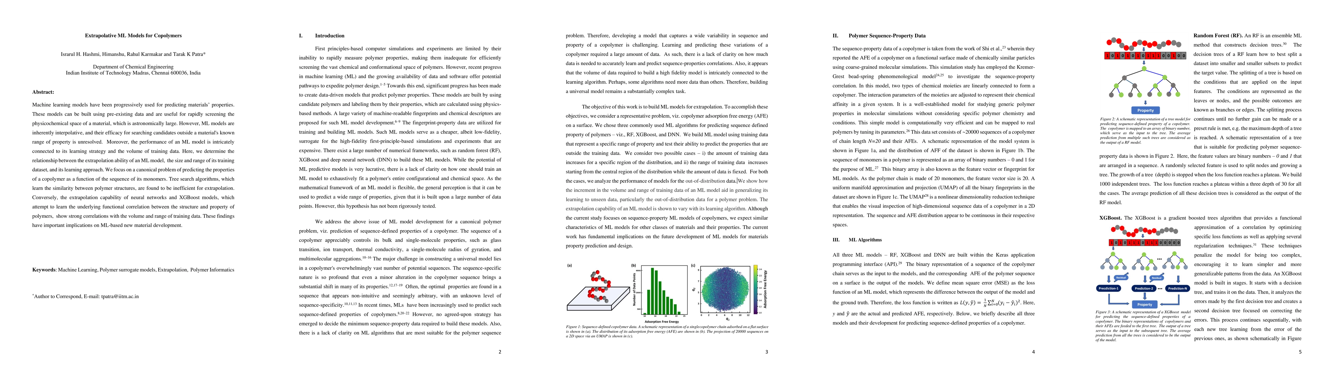 Thumbnail for Extrapolative ML Models for Copolymers