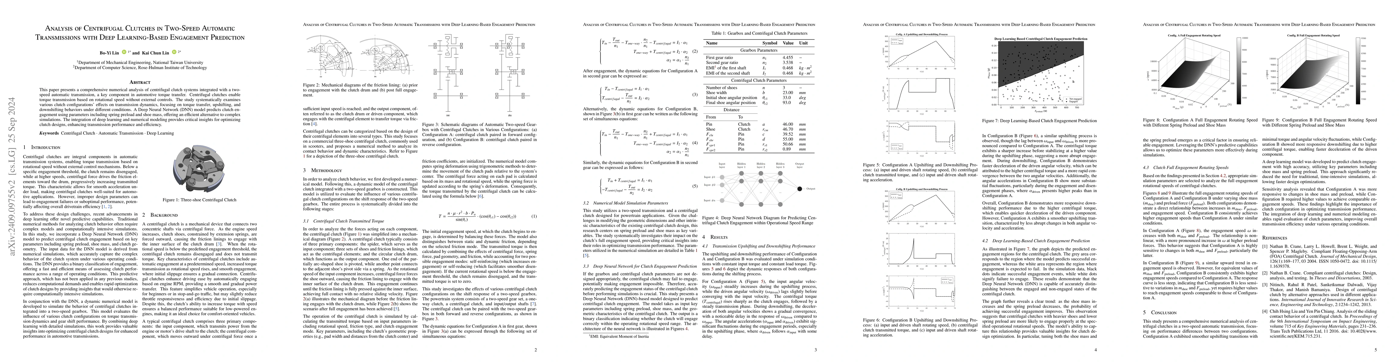 Thumbnail for Analysis of Centrifugal Clutches in Two-Speed Automatic Transmissions
  with Deep Learning-Based Engagement Prediction