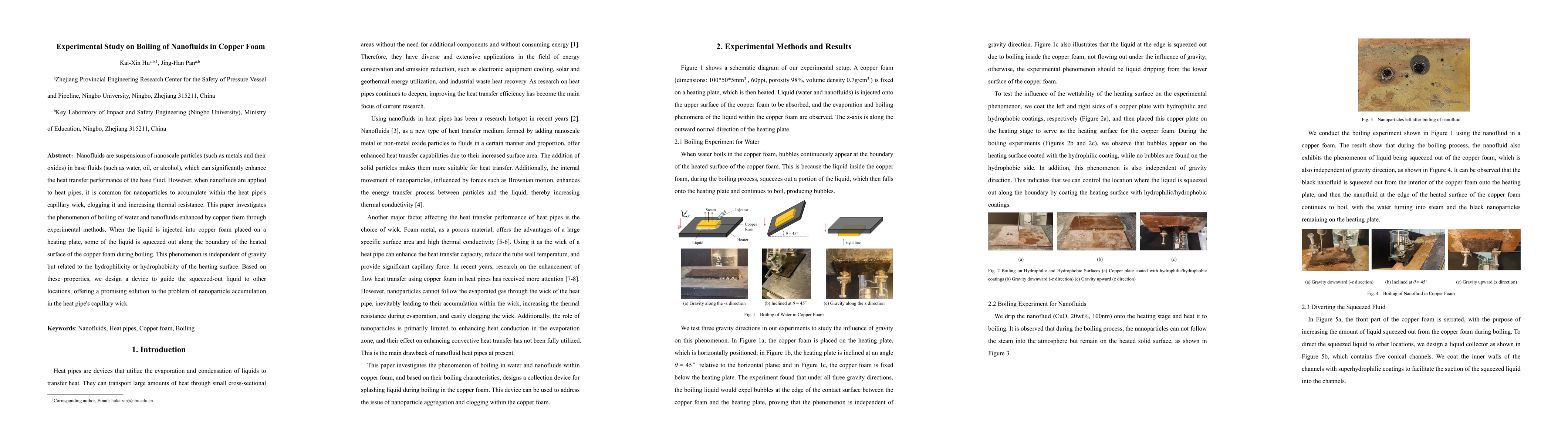 Thumbnail for Experimental Study on Boiling of Nanofluids in Copper Foam