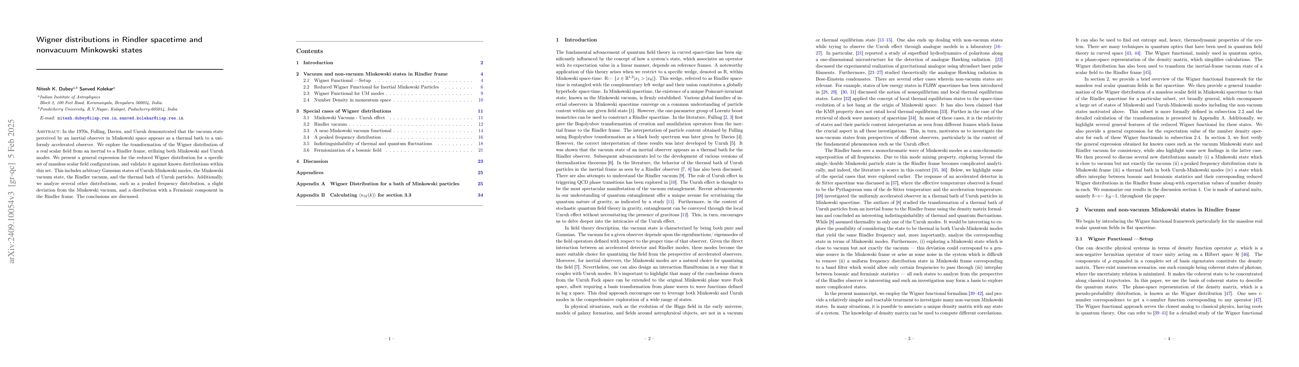Thumbnail for Rindler Wigner distributions for non-vacuum Minkowski states